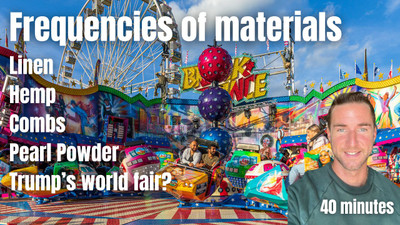 Frequency of clothing, Trump's world fair, and Pearl powder