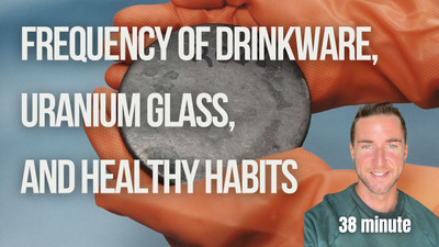 Frequency of drinkware, silverware, uranium glass, and more