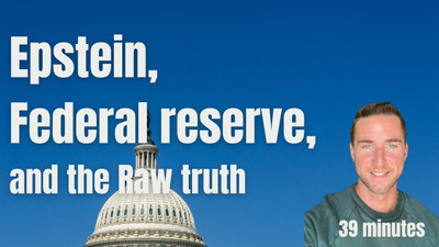 Epstein, Federal reserve, Crypto, and the Raw truth