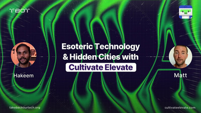 Esoteric Technologies and Hidden Cities with Cultivate Elevate