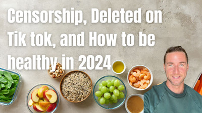 Censorship, Dementia, Tik Tok ban, and how to be healthy in 2024