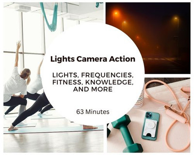 1st 2023 Youtube Video:  Light spectrum, purple street lights, structured water, and fitness