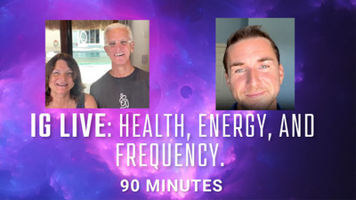 Ig live on health, spirituality and frequency with Humangarage and Matt from Cultivateelevate