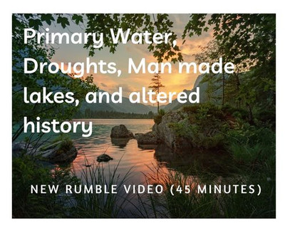 Primary water: And why we are never running out of water