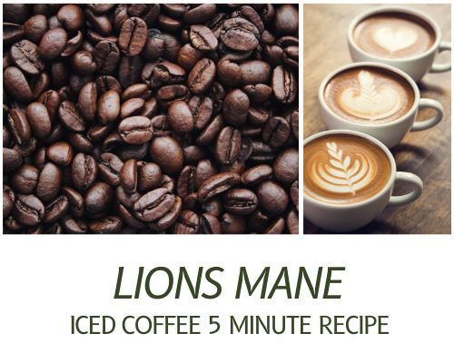 5 minute Lions Mane coffee recipe Cultivate Elevate