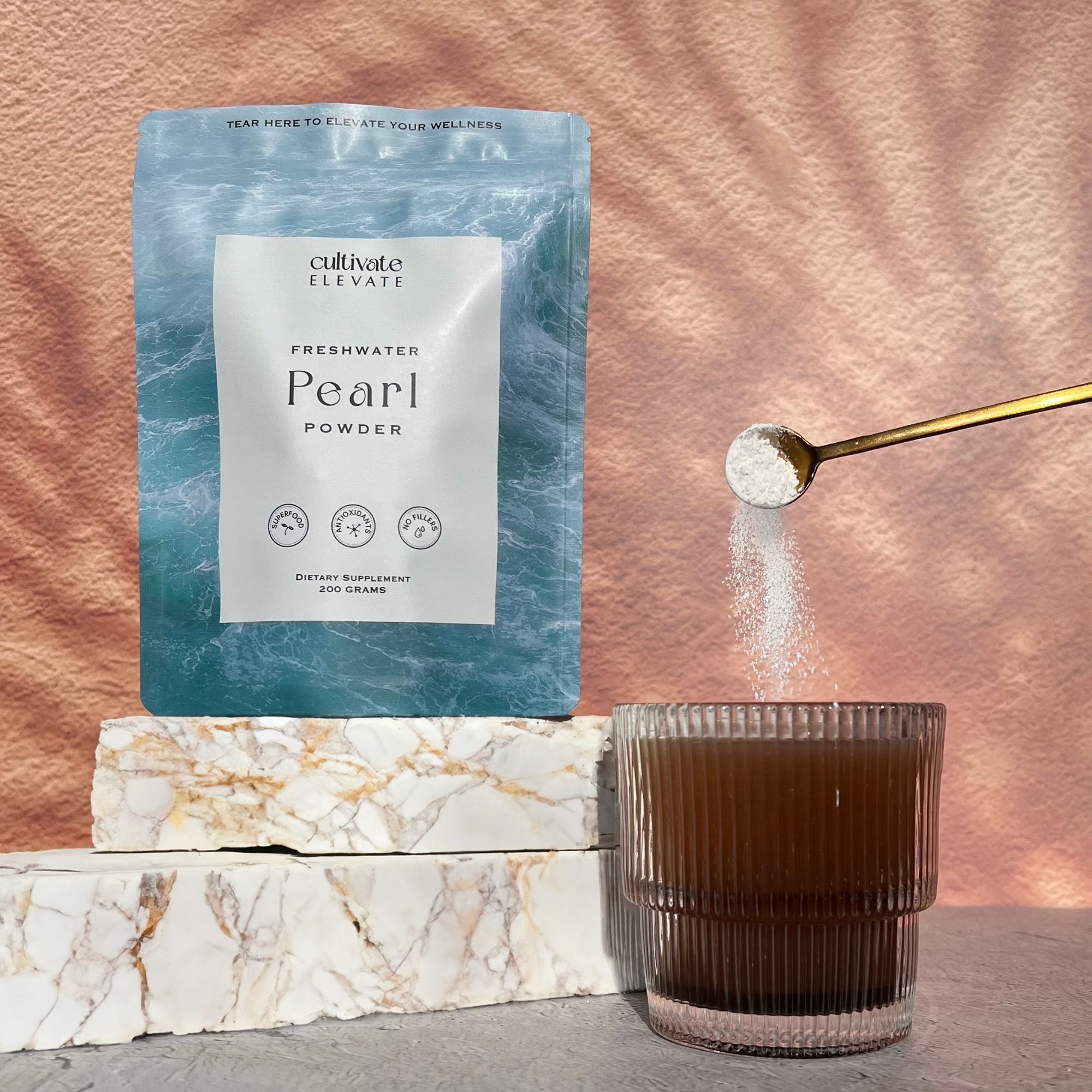 pearl powder tremella mushroom, shilajit, mushrooms, lions mane