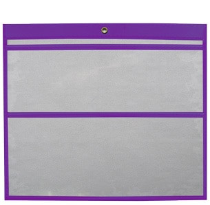 12x9 2-Pocket Shop Ticket Holder 25/Pack