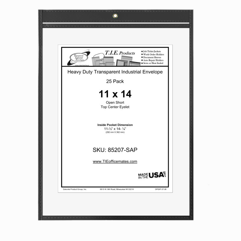 洋書 FIT FOR SERVICE 11x14 Heavy-Duty Job Ticket Holder – Color-Coded – Stitched Vinyl