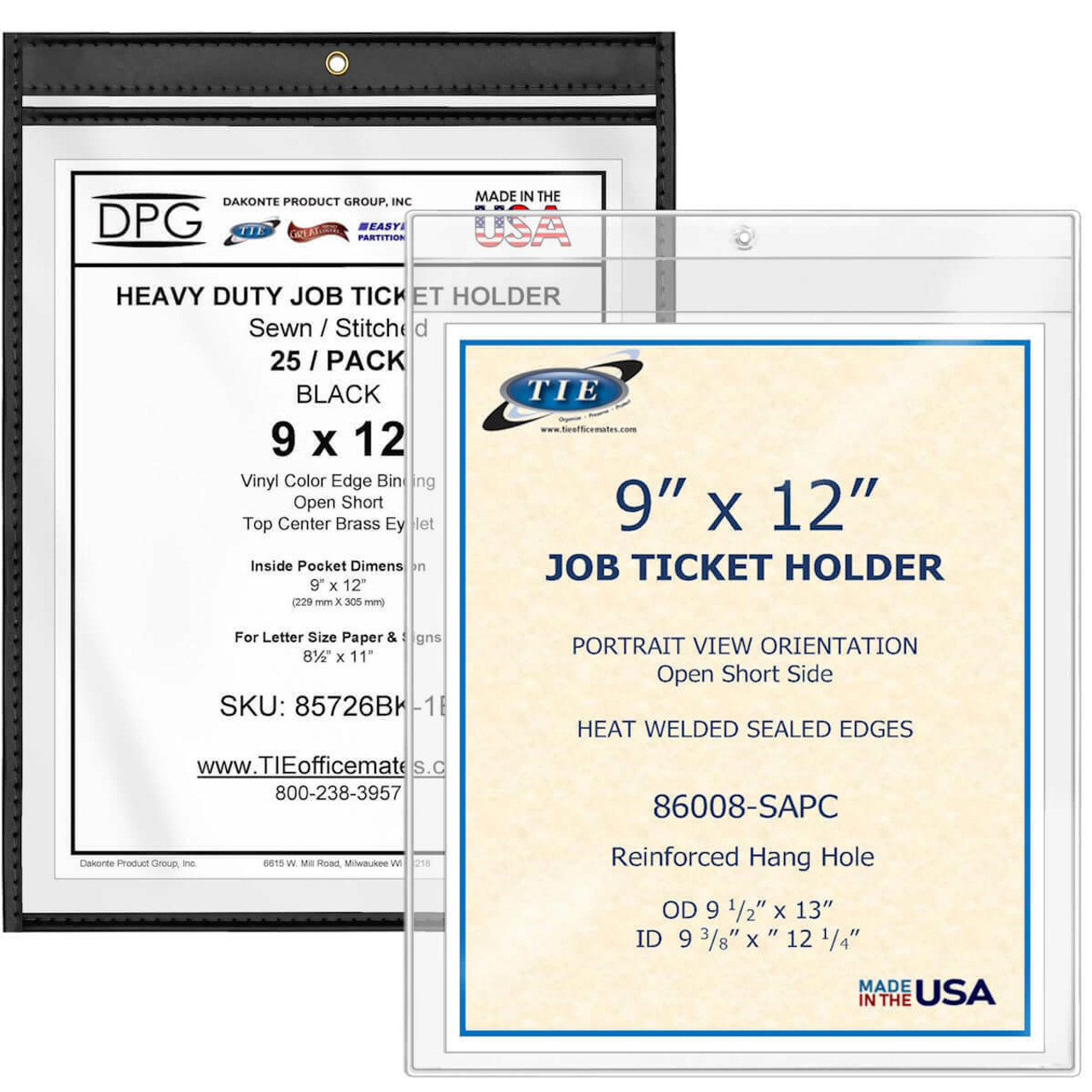 JOB TICKET HOLDERS