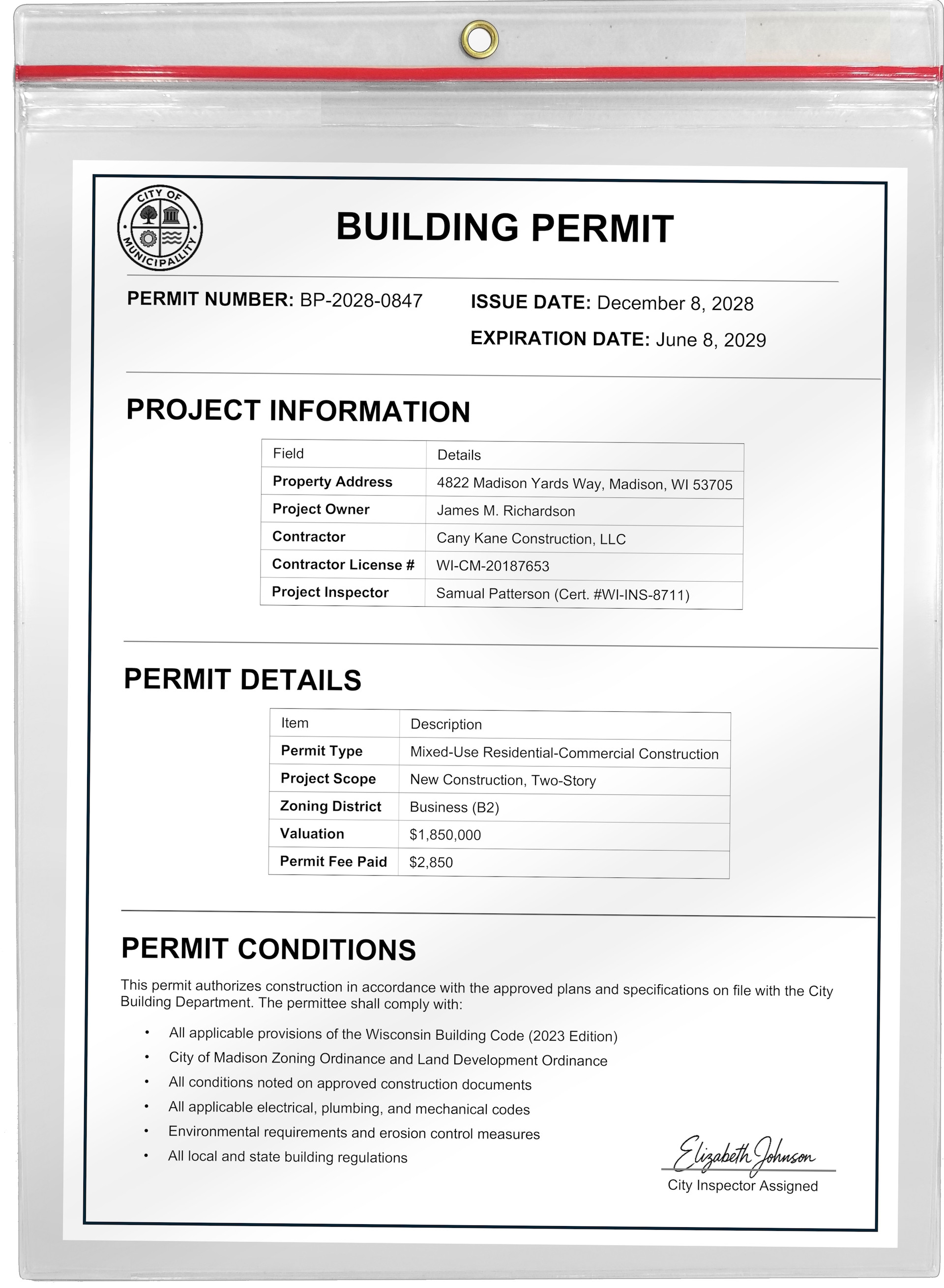 Permit Holders for Construction Sites | Waterproof & Heavy-Duty ...