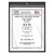Made in USA Heavy Duty 9"x12" Job Ticket Holder made with 8 gauge clear PVC covers and tightly stitched color vinyl borders for long lasting reuse in manufacturing, machine shops, auto repair shops, retail stores, medical clinics, animal clinics, aerospace industries, HVAC service, maintenance departments and classrooms. Choice of 1 or 3 metal brass hanging eyelets.