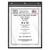Made in USA Heavy Duty 9"x12" Job Ticket Holder made with 8 gauge clear PVC covers and tightly stitched color vinyl borders for long lasting reuse in manufacturing, machine shops, auto repair shops, retail stores, medical clinics, animal clinics, aerospace industries, HVAC service, maintenance departments and classrooms. Choice of 1 or 3 metal brass hanging eyelets.