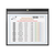 12x9 Color-Coded Job & Shop Ticket Holder – Landscape View – Stitched Vinyl Trim – Made in USA – 25-Pack