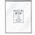 20x25 extra-large stitched vinyl document and drawing sleeve with rigid clear front and back, short-lip opening, color-coded trim and no grommet or hanging hardware