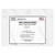 Clear 5" x 3" Vinyl Tag Holder Landscape View with Reinforced Hang Hole, Strong 8 Gauge Crystal Clear Vinyl