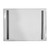 Magnetic 12x9 landscape hanging view vinyl sign holder for metal surfaces like cabinets, metal doors, equipment, machines and vehicles.  Use for signs, instructions and checklists. Dry marker erasable.