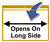 landscape job ticket holder with clear PVC covers, stitched color-coded vinyl trim, brass hanging eyelet, and 14x11 overall size for work orders and routing sheets.
