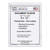 9x12 clear vinyl heat-welded top-loading job ticket holder, item 86010-SAPC