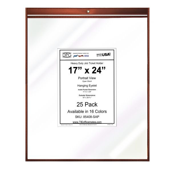 heavy Duty 17x24 Job Ticket Holder