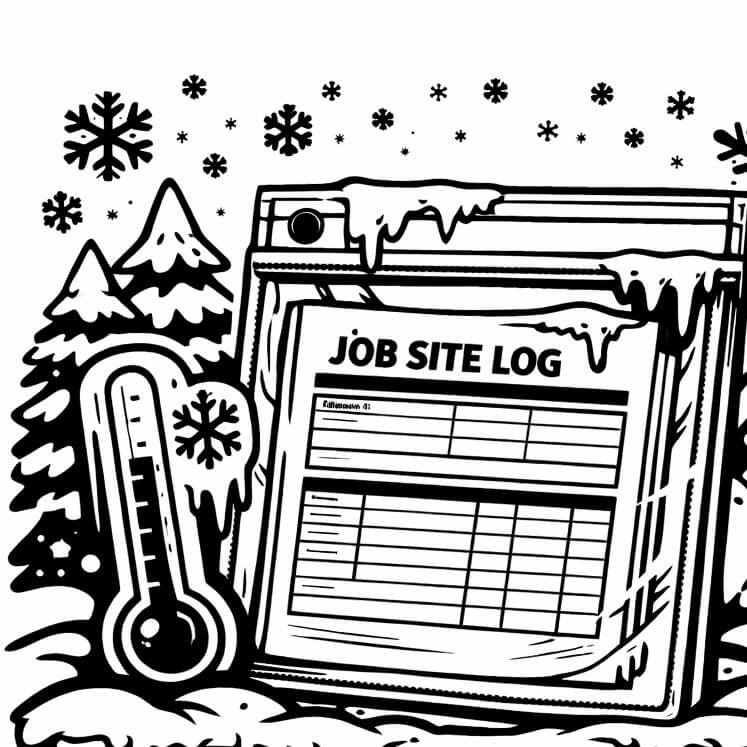 Cold temperature waterproof document and tag holders