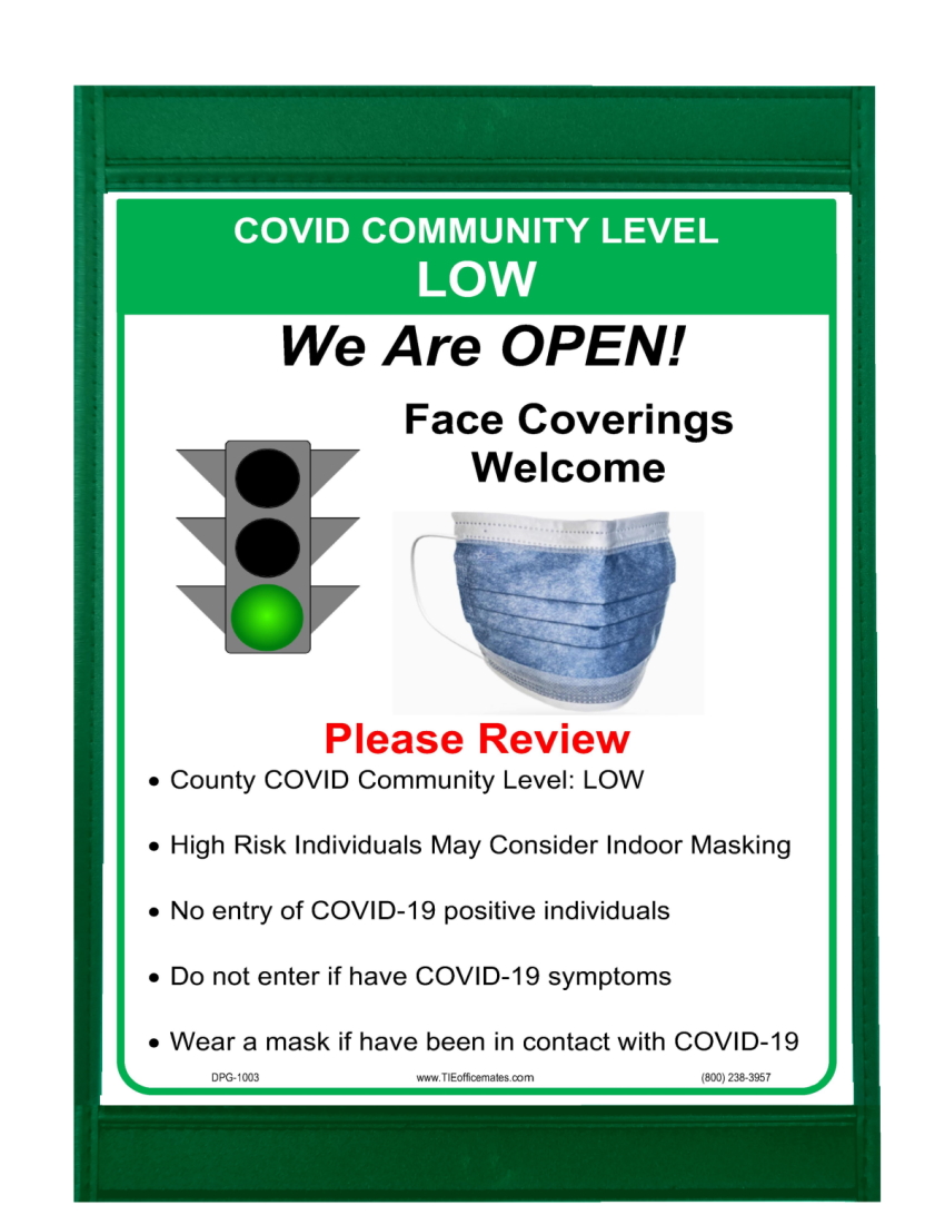 CDC Low COVID Level