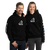 BigDesign Labs Hoodie front view, on a small model.