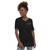 BEmpowered Unisex Short Sleeve V-Neck T-Shirt front view on a small model.