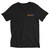 BEmpowered Unisex Short Sleeve V-Neck T-Shirt front view flat.