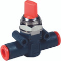 INLINE SHUT/OFF VALVE V3VL 8MM TUBE - 8mm Bore, Tube to Tube, In-line Shut-off Valve, Lineonline Functional Fitting, Metal WorkAll images used are for illustrative purposes only