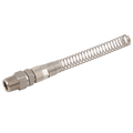 10/08 OD X 1/4" BSPT MALE SWIVEL SPRING - 1/4" BSP Taper Male, Pneumatic Quick-fit Push-on Fitting, Swivel Stud, Spring Guard, to Fit 10/8 Tube, Nickel Plated Brass, Working Temperature -18Ã‚Â°C to +70Ã‚Â°C, Maximum Working Pressure 15 bar, KelmAll ima