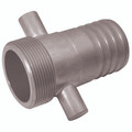 3/4" BSPP MALE BRASS TYPE NO LUGS - 3/4" BSP Parallel Male, Trench Pump Hose Coupling - Lug Type, Screw Together, Male Threaded Half, To Suit 3/4" Hose Inside Diameter, Brass, JaymacAll images used are for illustrative purposes only