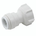 22 X 3/4" FEMALE COUPLER/TAP CONNECTOR - 3/4" BSP Parallel Female x 22mm Outside Diameter, Plastic Plumbing Push-in Fitting, Stud, John Guest SpeedfitAll images used are for illustrative purposes only 22 X 3/4" FEMALE COUPLER/TAP CONNECTOR - 3/4" BSP Parallel Female x 22mm Outside Diameter, Plastic Plumbing Push-in Fitting, Stud, John Guest SpeedfitAll images used are for illustrative purposes only