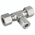 25X10X25MM OD TEE REDUCER ST/ST (S) - 25mm Outside Diameter x 10mm Outside Diameter x 25mm Outside Diameter, Hydraulic 316 Stainless Steel DIN 2353 Compression Fitting, Tube x Tube Reducing on Branch and Run, Heavy Duty, Tee, Maximum Pressure 420 bar, PH