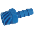 3/4" BSPT Male x Hose Tail - 3/4" BSP Tapered Male, Industrial, Nylon Fitting, Stud x Hose Tail, To Suit Hose Inside Diameter 1/2", TefenAll images used are for illustrative purposes only