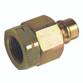 3/8" BSP Female Plug H Series - 3/8" BSP Parallel Female, Hydraulic Quick Release, Plug, Valved, H Series, Steel Plated, Snap-TiteAll images used are for illustrative purposes only