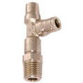 6MM X 1/4" MALE STUD RUN TEE BSPT - 1/4" BSP Taper Male x 6mm Outside Diameter, LF3600 Metric Push-in Tube Fitting, Stud Run Swivel Tee, Nickel Plated Brass, Working Temperature -20Ã‚Â°C to +120Ã‚Â°C, Maximum Working Pressure 20 bar, Parker LegrisAll i