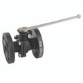 6" PN16 FLNG C/STEEL B/V API607 TFM SEAT - 6" PN16 Flange, 2 Piece, Direct Mount Ball Valve, ATEX, Fire Safe, DNV, NACE MR0175 Approved, Carbon Steel, Viton Seal Material, TFM 1600 Seat Material, Working Temperature -20Â°C to +200Â°C, Maximum Working Pres