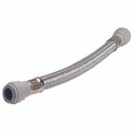 15MM X 10MM X 300MM FLEXI HOSE - 15mm Outside Diameter x 10mm Outside Diameter, Plastic Plumbing Push-in Fitting, Flexi Hose, Length 300mm, John Guest SpeedfitAll images used are for illustrative purposes only