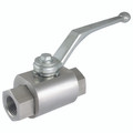 1" BSP Parallel Female Valve 2 Way Barrel Style - 1" BSP Parallel Female, Hydraulic Valve, 2 Way Barrel Style, High Pressure, Stainless Steel, Working Temperature -20Ã‚Â¬Ã¢Ë†Å¾C to +120Ã‚Â¬Ã¢Ë†Å¾C, Maximum Working Pressure 315 bar, LHAAll images used a