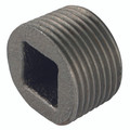 1.1/4"BSPP RECESSED PLUG BLACK GF596 - 1