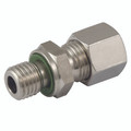 GE-SR-16-G 1"WD - 1" BSP Parallel Male x 16mm Outside Diameter, Hydraulic 316 Stainless Steel DIN 2353 Compression Fitting, Heavy Duty (Captive Seal), Stud Coupling, Maximum Working Pressure 420 bar, PH IndustrieAll images used are for illustrative pur