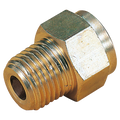 1/4" BSPT Male x 3/8" OD Straight Adaptor - 1/4" BSP Tapered Male x 3/8" Outside Diameter, Enots Imperial Compression Fitting, Stud Coupling, Brass, NorgrenAll images used are for illustrative purposes only