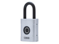 ABUS Mechanical 57/50 50mm Touch™ Padlock - The ABUS 57 Touch&trade; Padlock makes your lifes easier, secureyour bike shed or locker with the ABUS Touch&trade; 57 weatherproof fingerprint lock