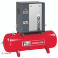Receiver Mounted Screw Compressor - Fini Plus Series Receiver Mounted Screw Compressors, 270 Litres, 35