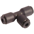 6 X 8MM UNEQUAL TEE - 6mm Outside Diameter x 8mm Outside Diameter, LF3000 Metric Push-in Tube Fitting, Reducing Tube x Tube (on Branch), Tee Connector, Plastic/Brass Nickel Plated, Working Temperature -20°C to +80°C, Maximum Working Pressure 20 bar, 6 X 8MM UNEQUAL TEE - 6mm Outside Diameter x 8mm Outside Diameter, LF3000 Metric Push-in Tube Fitting, Reducing Tube x Tube (on Branch), Tee Connector, Plastic/Brass Nickel Plated, Working Temperature -20°C to +80°C, Maximum Working Pressure 20 bar,