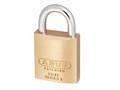 ABUS Mechanical 83/45mm Brass Body Padlock Carded - The ABUS 83 Series Padlocks have a solid brass lock body and a hardened alloy steel shackle with a NANO PROTECT&trade; coating for high corrosion resistance
