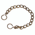 CAMLOCK 6" BRASS CHAIN AND S HOOK - Chain and Ring for Cam Lock Cap, Length 6", Brass, JaymacAll images used are for illustrative purposes only