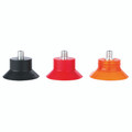 DEEP SUCTION CUP  50MM  NITRILE  M10 M - M10 Metric Male, 50mm Suction Area Diameter, IRHD of 60, Vmeca Suction Cup, VD Series, Nitrile Deep Suction Cup with fitting, Black, Working Temperature -20Â°C to +110Â°C, VmecaAll images used are for illustrati