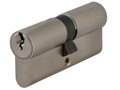 ABUS Mechanical E60NP Euro Double Cylinder Nickel Pearl 35mm / 35mm Box - The ABUS E60 Euro profile double cylinders are suitable for wooden, aluminium &amp; most PVCu doors