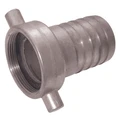 1" BSPP CAP X 1/2" TAIL LUG COUP - 1" BSP Parallel Female, Trench Pump Hose Coupling - Lug Type, Screw Together, Brass Cap & Tail, To Suit 3/4" Hose Inside Diameter, Brass, JaymacAll images used are for illustrative purposes only